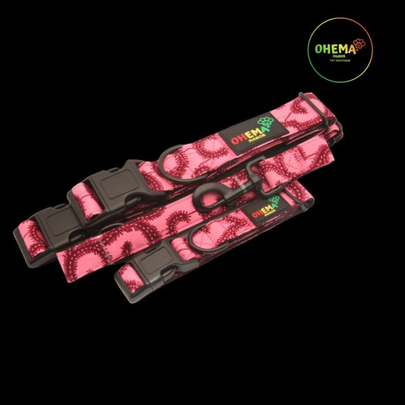 Sasha (African Print) Dog Collars - Picture 4 of 5